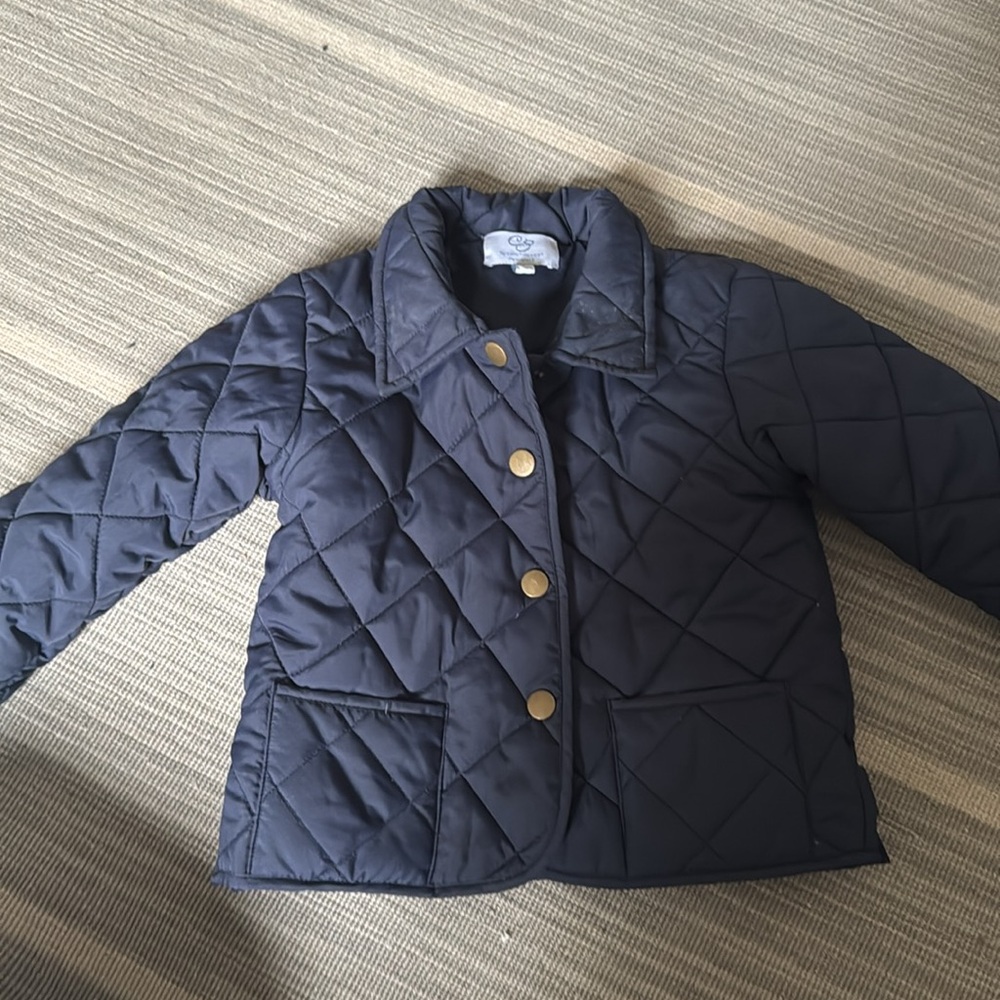 CZ by Carolina Zapf EUC Like New Unisex Quilted Jacket Snap Closure - Picture 3 of 6